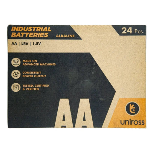 UNIROSS - Uniross 1.5V AA ALK INDUSTRIAL (BX24)