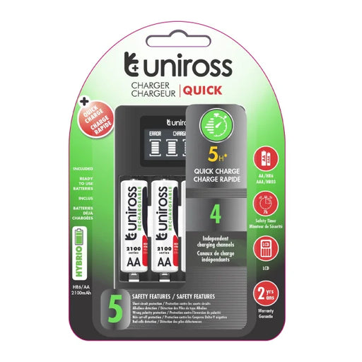 UNIROSS - UNIROSS QUICK LCD [USB] + 4×2100 HYBRIO