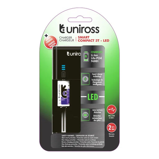 UNIROSS - UNIROSS SMARTCHARGER COMPACT LED 3T (2B)