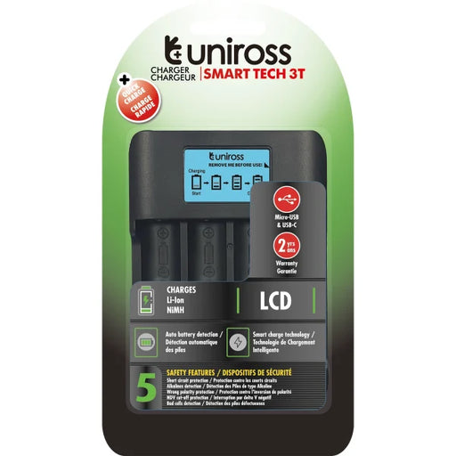 UNIROSS - UNIROSS SMART TECH CHARGER 3T (4B)