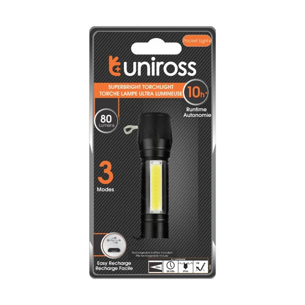 UNIROSS - UNIROSS RECHARGEABLE POCKET LIGHT