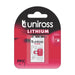 UNIROSS - ULI9V1 UNIROSS 9V LITHIUM (C1)  (CRV9) U9VL