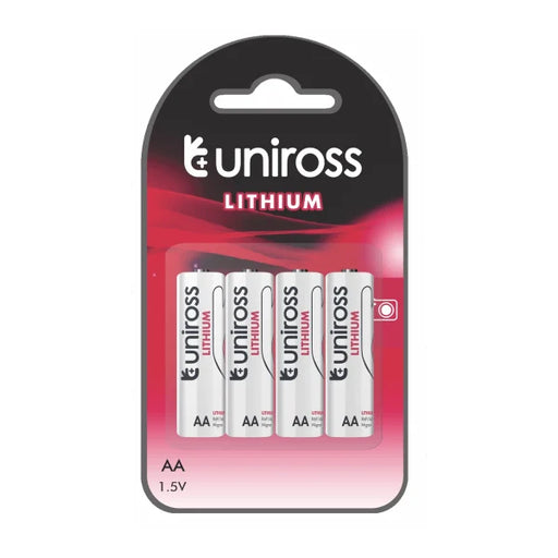UNIROSS - UNIROSS 1.5V AA LITHIUM (C4)  (ERL91)