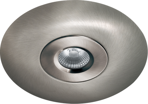 Knightsbridge VFRCBC Fireknight/ProKnight fixed DownLight Hole - Converter for up to 130mm Brushed Chrome KB Knightsbridge - Sparks Warehouse