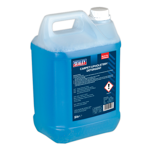 Sealey - VMR925S Carpet/Upholstery Detergent 5ltr Consumables Sealey - Sparks Warehouse