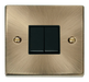 Scolmore VPAB012BK - 2 Gang 2 Way 10AX Switch - Black Deco Scolmore - Sparks Warehouse