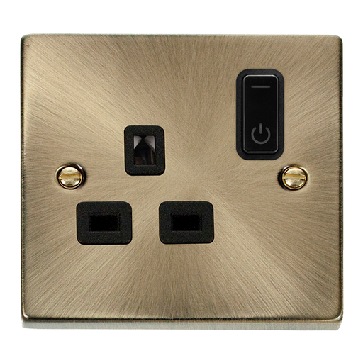 Scolmore Vpab30535bk Ingot 13a 1g Rf Smart Socket Deco Ab Bk Smart Socket Scolmore - Sparks Warehouse