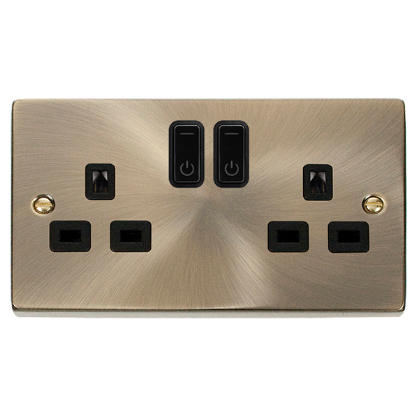 Scolmore Vpab30536bk Ingot 13a 2g Rf Smart Socket Deco Ab Bk Smart Socket Scolmore - Sparks Warehouse