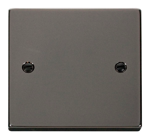 Scolmore VPBN060 - 1 Gang Blank Plate Deco Scolmore - Sparks Warehouse