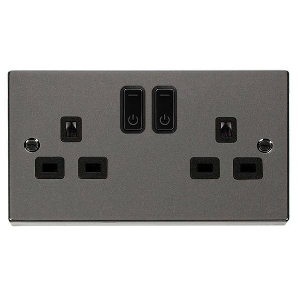 Scolmore Vpbn30536bk Ingot 13a 2g Rf Smart Socket Deco Bn Bk Smart Socket Scolmore - Sparks Warehouse
