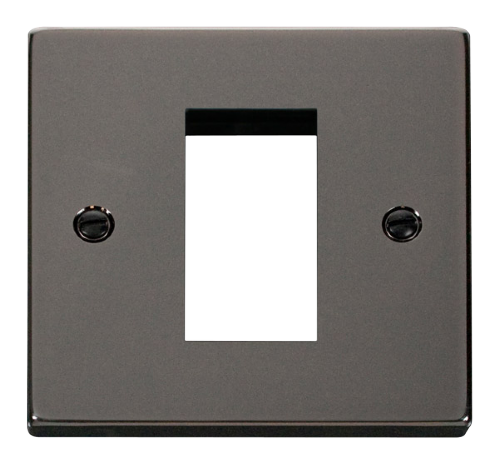 Scolmore VPBN310 - 1 Gang Plate - 1 Aperture Deco Scolmore - Sparks Warehouse