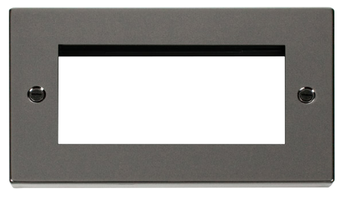 Scolmore VPBN312 - 2 Gang Plate - 4 Apertures Deco Scolmore - Sparks Warehouse