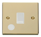Scolmore VPBR022WH - 20A 1 Gang DP Switch With Flex Outlet - White Deco Scolmore - Sparks Warehouse