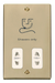 Scolmore VPBR100WH - Dual Voltage Shaver Socket Outlet 115/230V - White Deco Scolmore - Sparks Warehouse