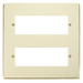 Scolmore VPBR512 - 12 Minigrid Module Plate - Brass MiniGrid Scolmore - Sparks Warehouse