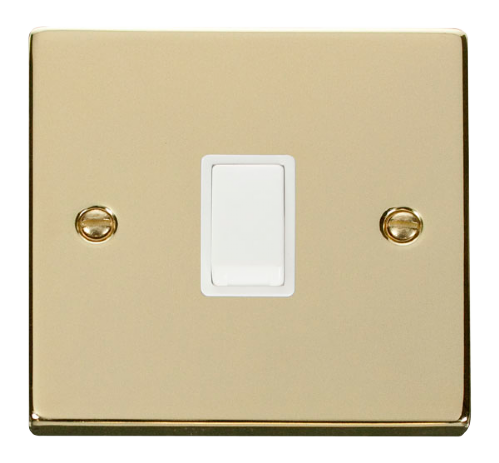 Scolmore VPBR622WH - 20A 1 Gang DP Switch - White Deco Scolmore - Sparks Warehouse