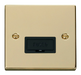 Scolmore VPBR650BK - 13A Fused Connection Unit - Black Deco Scolmore - Sparks Warehouse