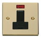 Scolmore VPBR652BK - 13A Fused Switched Connection Unit With Neon - Black Deco Scolmore - Sparks Warehouse