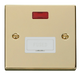 Scolmore VPBR653WH - 13A Fused Connection Unit With Neon - White Deco Scolmore - Sparks Warehouse