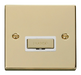 Scolmore VPBR750WH - 13A Fused ‘Ingot’ Connection Unit - White Deco Scolmore - Sparks Warehouse