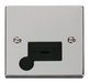 Scolmore VPCH050BK - 13A Fused Connection Unit With Flex Outlet - Black Deco Scolmore - Sparks Warehouse