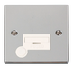 Scolmore VPCH050WH - 13A Fused Connection Unit With Flex Outlet - White Deco Scolmore - Sparks Warehouse