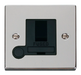 Scolmore VPCH051BK - 13A Fused Switched Connection Unit With Flex Outlet - Black Deco Scolmore - Sparks Warehouse