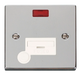 Scolmore VPCH053WH - 13A Fused Connection Unit With Flex Outlet + Neon - White Deco Scolmore - Sparks Warehouse