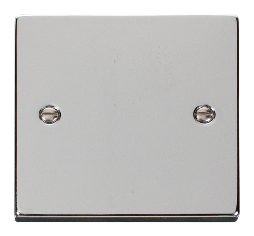 Scolmore VPCH060 - 1 Gang Blank Plate Deco Scolmore - Sparks Warehouse