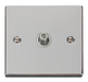 Scolmore VPCH156WH - 1 Gang Satellite Socket Outlet - White Deco Scolmore - Sparks Warehouse
