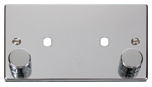 Scolmore VPCH186 - 2 Gang Plate 2 Module (1630W Max) Deco Scolmore - Sparks Warehouse