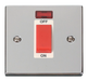 Scolmore VPCH201WH - 1 Gang 45A DP Switch With Neon - White Deco Scolmore - Sparks Warehouse