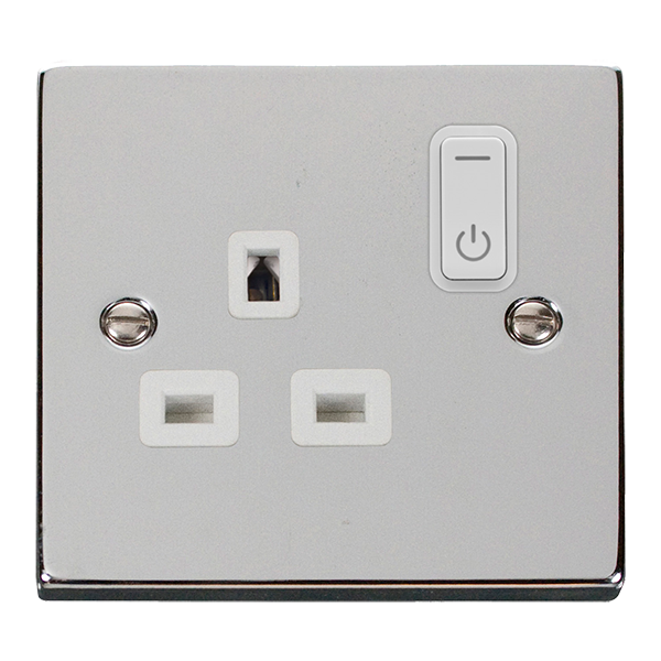 Scolmore Vpch30535wh Ingot 13a 1g Rf Smart Socket Deco Ch Wh Smart Socket Scolmore - Sparks Warehouse