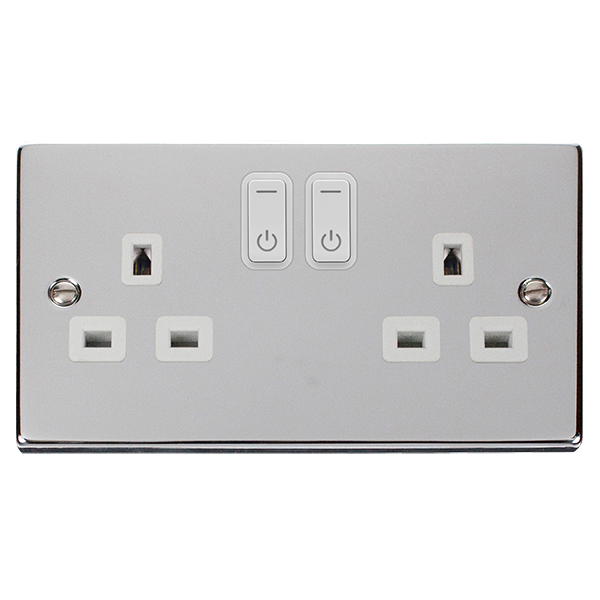 Scolmore Vpch30536wh Ingot 13a 2g Rf Smart Socket Deco Ch Wh Smart Socket Scolmore - Sparks Warehouse