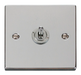 Scolmore VPCH421 Deco Polished Chrome - 1 Gang 2 Way 10AX Toggle Switch Deco Scolmore - Sparks Warehouse