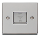 Scolmore VPCH520WH - 10A 1 Gang ‘Ingot’ 3 Pole Fan Isolation Switch - White Deco Scolmore - Sparks Warehouse