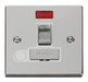 Scolmore VPCH552WH - 13A Fused ‘Ingot’ Switched Connection Unit With Flex Outlet + Neon - White Deco Scolmore - Sparks Warehouse