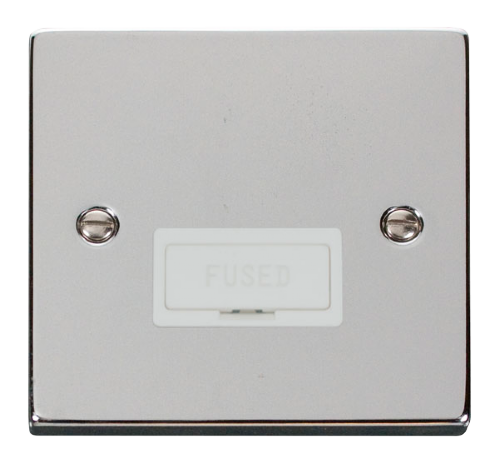 Scolmore VPCH650WH - 13A Fused Connection Unit - White Deco Scolmore - Sparks Warehouse