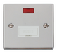 Scolmore VPCH653WH - 13A Fused Connection Unit With Neon - White Deco Scolmore - Sparks Warehouse