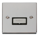 Scolmore VPCH750BK - 13A Fused ‘Ingot’ Connection Unit - Black Deco Scolmore - Sparks Warehouse