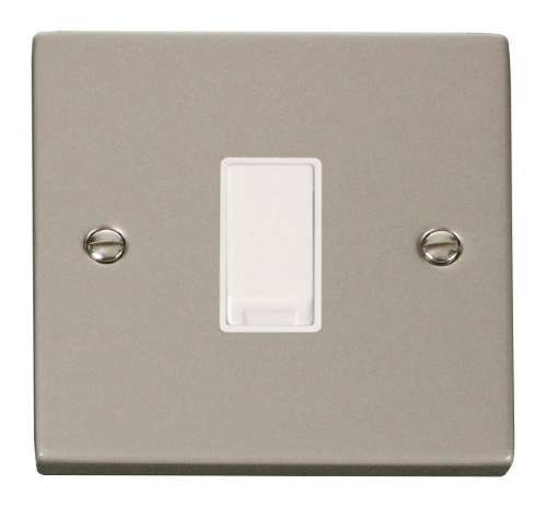 Scolmore VPPN011WH - 1 Gang 2 Way 10AX Switch - White Deco Scolmore - Sparks Warehouse