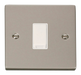 Scolmore VPPN011WH - 1 Gang 2 Way 10AX Switch - White Deco Scolmore - Sparks Warehouse