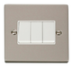 Scolmore VPPN013WH - 3 Gang 2 Way 10AX Switch - White Deco Scolmore - Sparks Warehouse