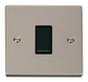Scolmore VPPN025BK - 1 Gang Intermediate 10AX Switch - Black Deco Scolmore - Sparks Warehouse