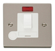 Scolmore VPPN052WH - 13A Fused Switched Connection Unit With Flex Outlet + Neon - White Deco Scolmore - Sparks Warehouse