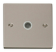 Scolmore VPPN065WH - Single Coaxial Socket Outlet - White Deco Scolmore - Sparks Warehouse