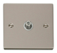 Scolmore VPPN156WH - 1 Gang Satellite Socket Outlet - White Deco Scolmore - Sparks Warehouse