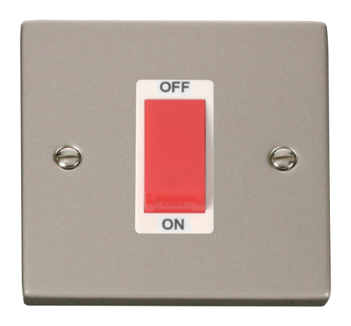 Scolmore VPPN200WH - 1 Gang 45A DP Switch - White Deco Scolmore - Sparks Warehouse