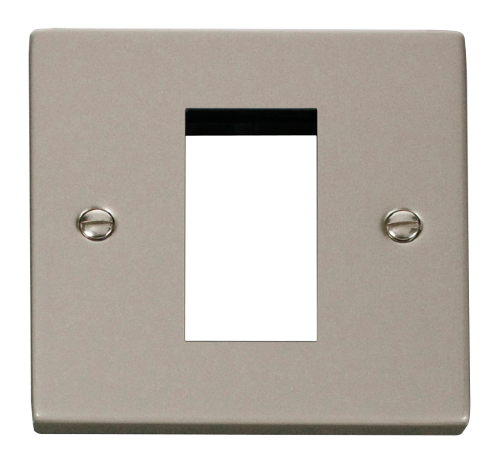 Scolmore VPPN310 - 1 Gang Plate - 1 Aperture Deco Scolmore - Sparks Warehouse
