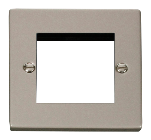 Scolmore VPPN311 - 1 Gang Plate - 2 Apertures Deco Scolmore - Sparks Warehouse